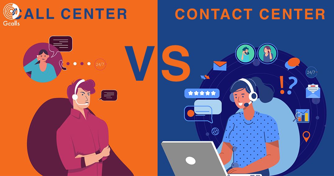 Khác với phần mềm Call Center, Contact Center có chức năng rộng và linh động hơn