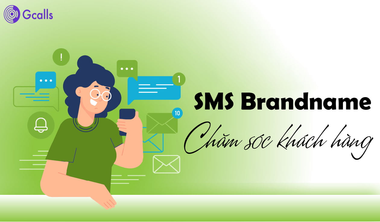 Tin nhắn SMS Brandname Chăm sóc khách hàng giúp thể hiện sự chuyên nghiệp của doanh nghiệp